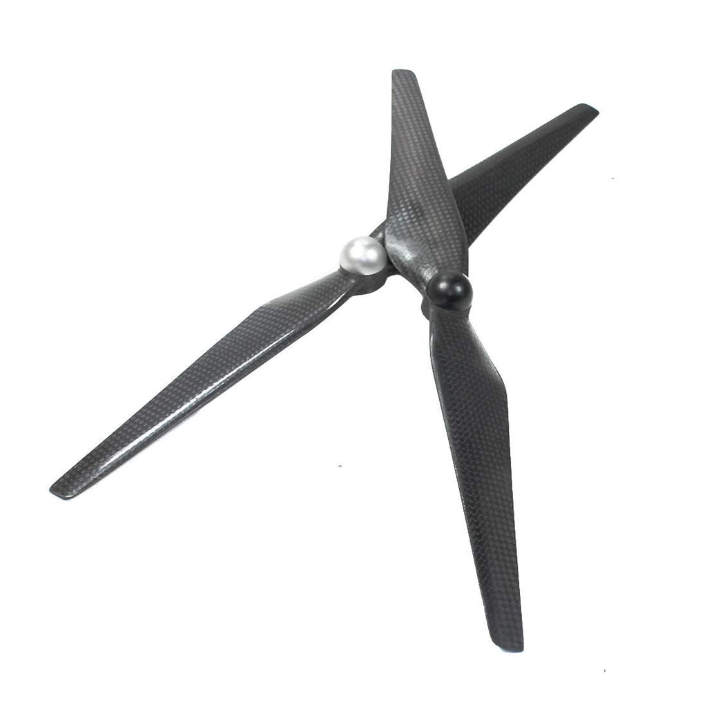 12x4.2 Self-Locking CW/CCW Carbon Fiber Propellers Prop for DIY Drone Compatible for DJI E600 MultiRotor RC Quadcopter (1 Pair)