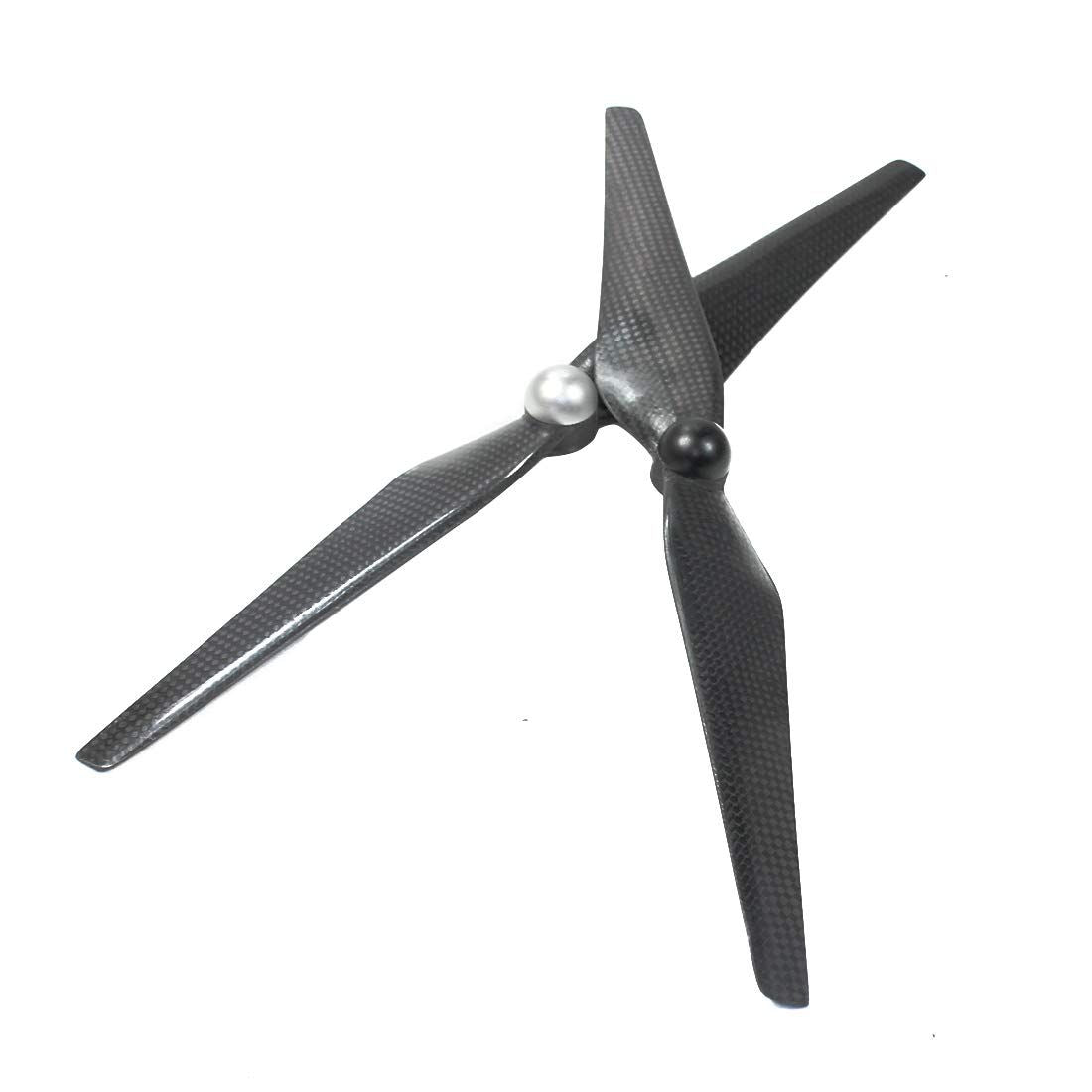 12x4.2 Self-Locking CW/CCW Carbon Fiber Propellers Prop for DIY Drone Compatible for DJI E600 MultiRotor RC Quadcopter (1 Pair)