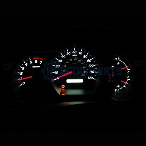 4PCS  White LED Car Parking Light Bulb Replacement  Side Marker Light Automotive Light Bulb Error Free Lamp