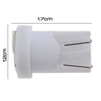 4PCS  White LED Car Parking Light Bulb Replacement  Side Marker Light Automotive Light Bulb Error Free Lamp