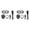 2X Electric Scooter Turn Signal, Remote Control Bike Blinker/Tail Light,Adjustable Directional Turn Signal Rechargeable