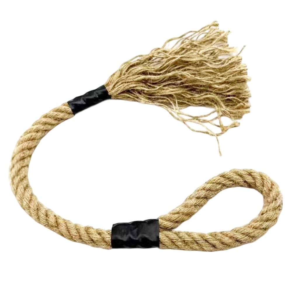 2Pcs Deer Scent Rope 31.5" Hemp Rope for Deer Mock Scrape System Rigid Hanging Attractant Scrape Licking Scent Rub Jute Anywhere for Hunting Accessories Hunter Gifts