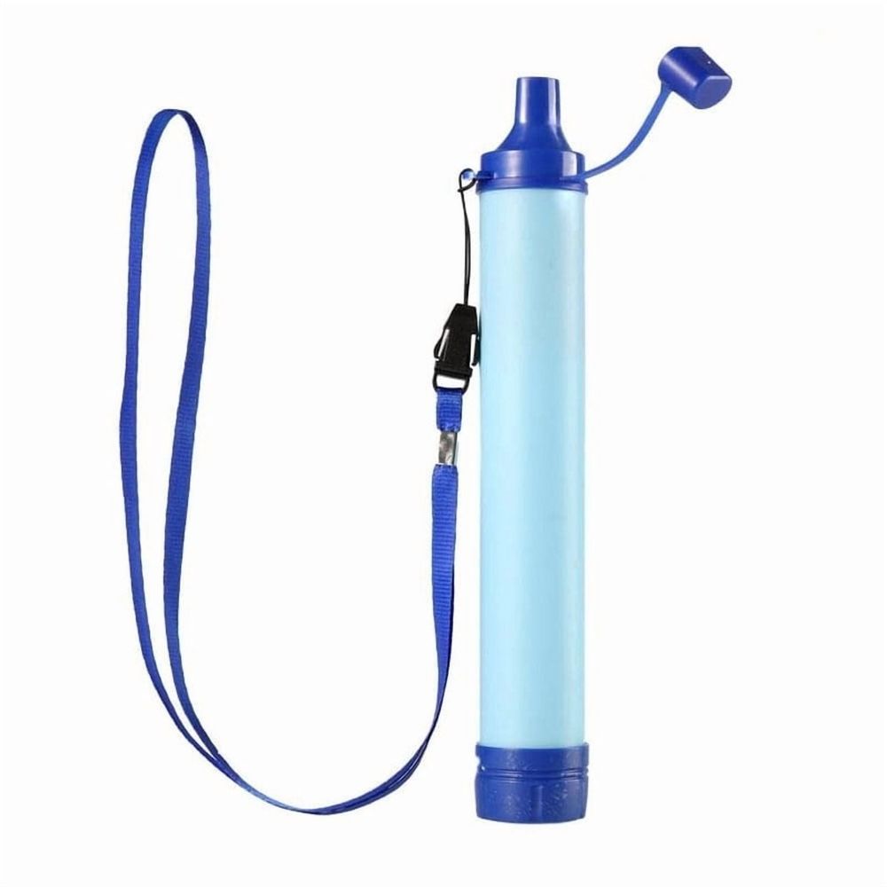 Water Filter Straw,Outdoor Portable Filtration Emergency Survival Gear,Personal Water Filter for Hiking,Camping,Travel,and Emergency Preparedness Wilderness Expedition Hunting Fishing Outing