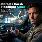 Headlight Restoration Kit, Headlight Stain Remover Polishing Paste, Repair with Scratch Removal, Headlight Polish Cleaner for Lights Long-Lasting Clarity