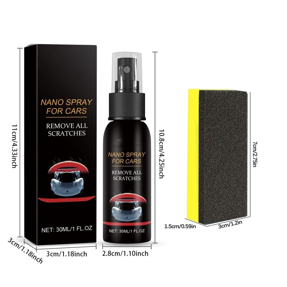 Car Quick Coat Restore Spray, for High Gloss Shine & Protection All-in-One Waterless Wash Wax Hydrophobic Polish for Cars Motorcycle Trucks & RVs