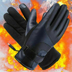 Rechargeable Heated Gloves, Battery Heated Gloves, Waterproof Electric Heating Gloves, Heated Gloves for Men with Touchscreen for Cycling Skiing Skating Hiking Hunting