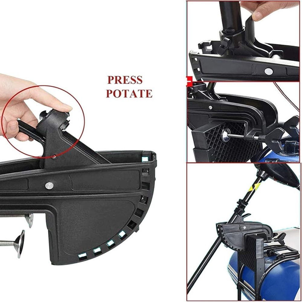 Bracket & Hinge Assembly Electric Trolling Motor Stent Electric Outboard Motor Stent