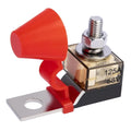 Terminal Fuse Block 125A 58V DC Battery Terminal Fuse, Single Stud Marine Battery Fuses with IP66 Waterproof Cap