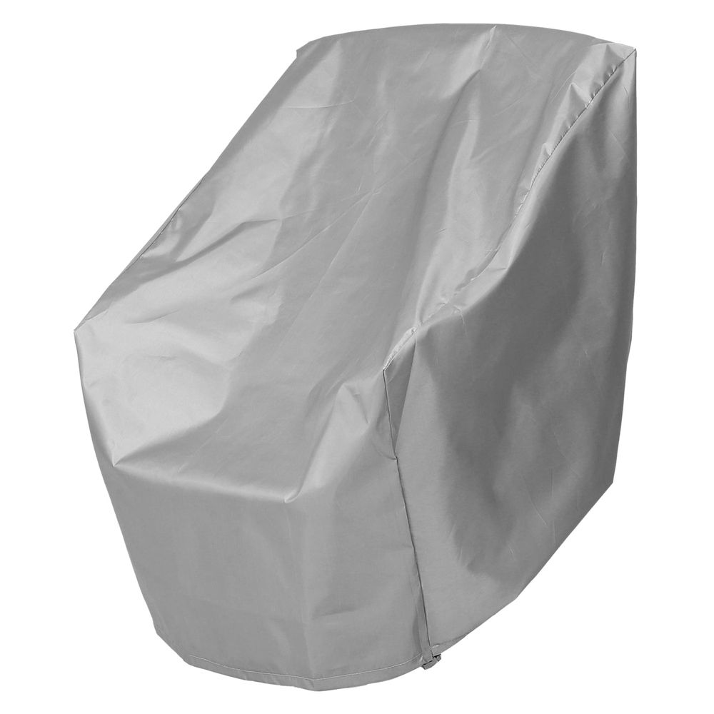 Boat Seat Cover 210d Clothes Waterproof Captain Chair Pontoon Boat Bench Chair Seat Pedestal Cover Helm Chair Protector For Marine Boat Kayak Grey 60x55x63cm
