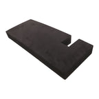 Archery Target Stand Eva Black Stable for Indoor Outdoor Training Easy Carry