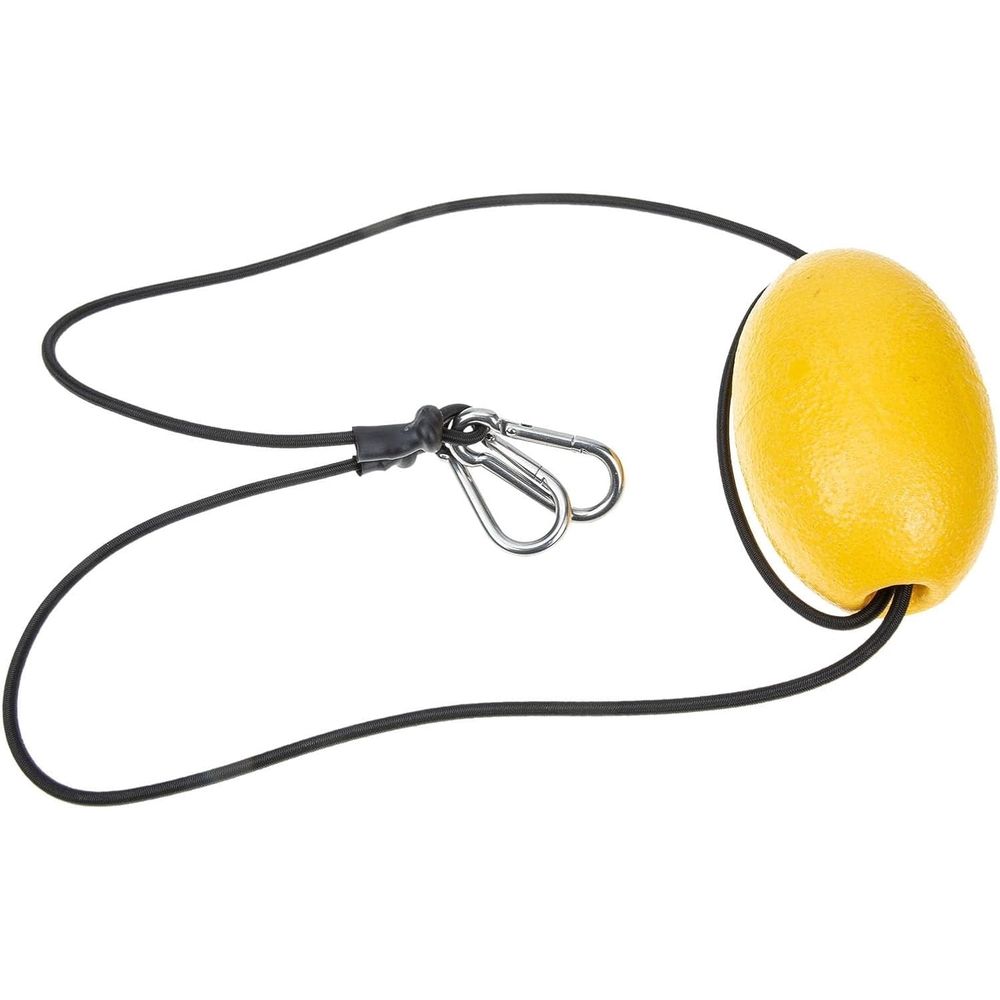 Kayak Buoy Ball Replacement Elastic Rope and Alloy Clip, Eva Float Design Portable Fishing Use for Kayak and Motor Boat Accessories Lightweight Handy Set
