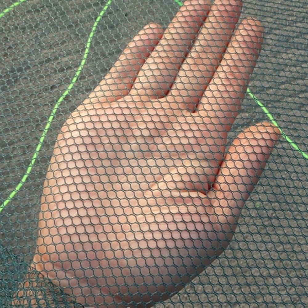 Foldable Fishing Net, Landing Fishing Pier Nets, Drop Net for Pulling Up Fish with Rope, Portable Bridge Fishing Net for Minnows Crawfish Crab Shrimp and More, Diameter 31.5'