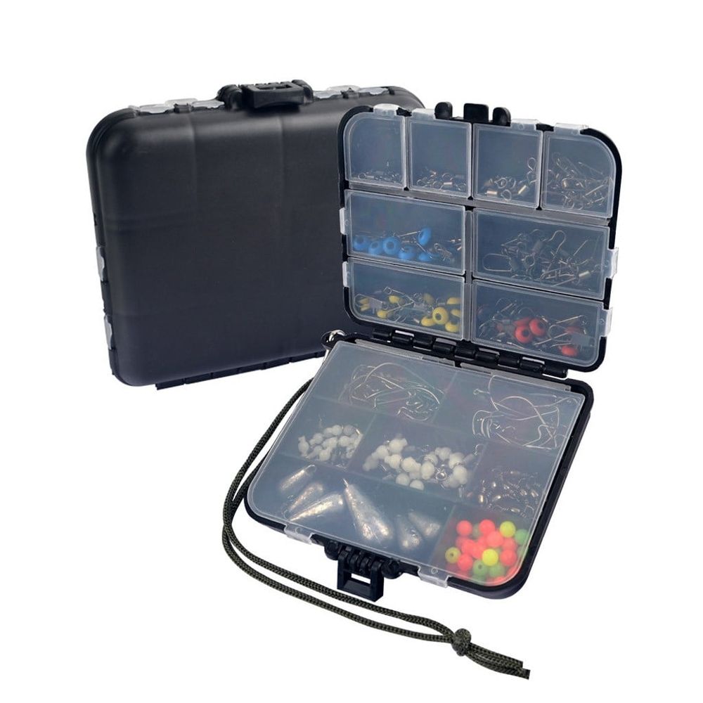 177Pcs Fishing Lures Kit, Suitable for Freshwater & Saltwater, Bass Fishing Lure Kit Trout Bass Salmon Walleye, Fishing Hooks Fishing Tackle Box, Fishing Accessories Kit