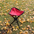 Folding Tripod Stool, Portable Tripod Chair with 3 Legs, Compact & Heavy Duty, Supports 220 lbs, Ideal for Camping Outdoor Hiking Hunting Fishing Picnic Travel Beach BBQ Garden Lawn, Green