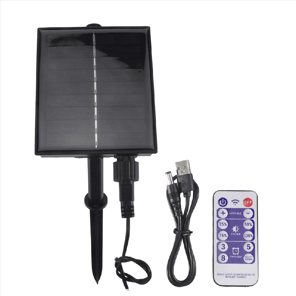 1200mAh Solar Panel Control Box Kits Lithium Battery for 3.7V 24V LED String Strip Lamp DC Charging