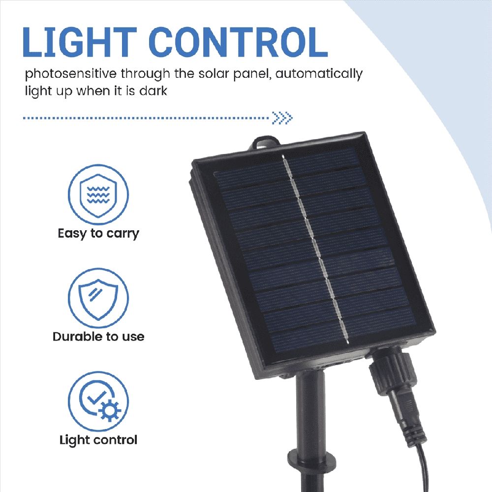 1200mAh Solar Panel Control Box Kits Lithium Battery for 3.7V 24V LED String Strip Lamp DC Charging