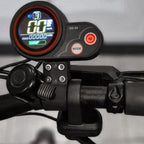 QS-S4 36V-60V Thumb Throttle LCD Display Kit+3PIN Ignition Lock Key for Zero 8 9 10 8X 10X Electric Scooter 6PIN Display