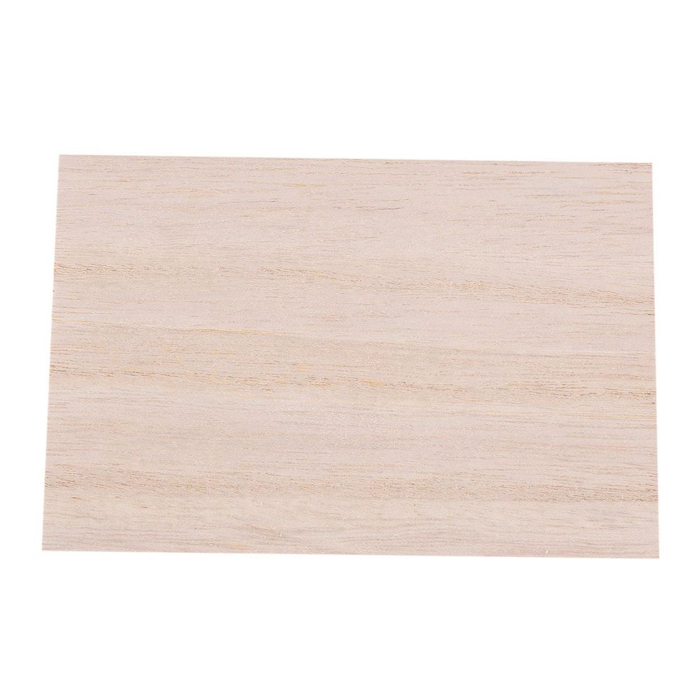 20Pcs Balsa Wood Sheets Wooden Plate 150 x 100 x 2mm For House Ship Craft Model DIY