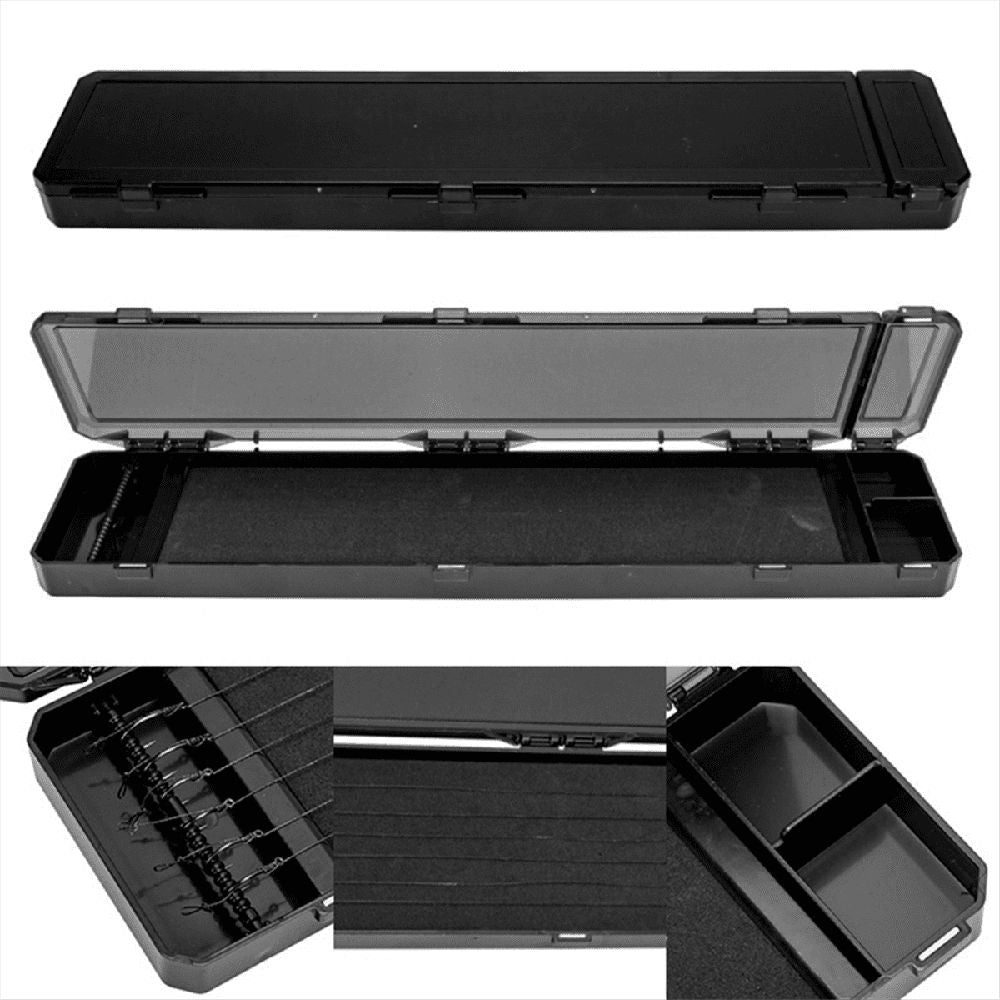 Carp Fishing Hair Rig Tackle Box Waterproof Hold Rigs Storage Case Detachable