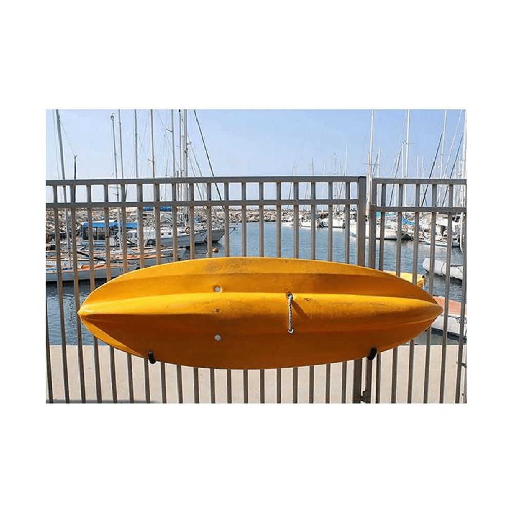 Kayak Paddle Board Wall Mount Rack Heavy Duty Powder Coated Snowboard Display Surfboard Storage Black
