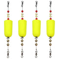 Popping Corks for Saltwater Freshwater Fishing Popper Floats Redfish Speckled Trout Sheepshead Flounder Yellow