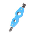 4 In 1 Wire Brush for Car Battery Terminals and Copper Tubing Cleaning with Double Headed Copper Pipe Cleaner