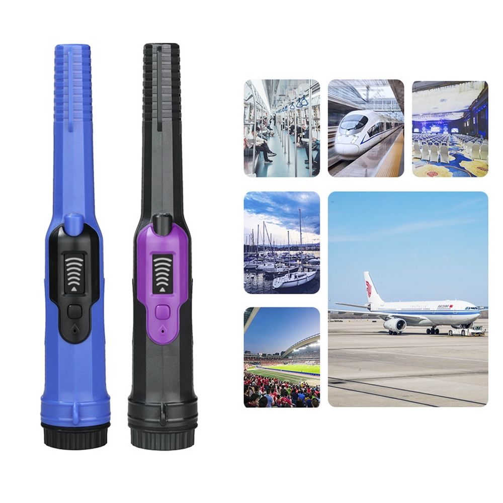 Metal Detector Pinpointer LCD Display Waterproof with High Sensitivity 360° Scanning Sound/Vibration Indication
