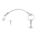 Quick Release Pin with Lanyard Drop Cam & Spring 6.3mm 316 Stainless Pin for Boat Top Deck Hinge Marine Hardware