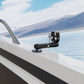 Light Weight Trolling Motor Mounting Stabilizer Bracket for 0.6" to 2" Boat Rails Secure Trolling Motor Mount