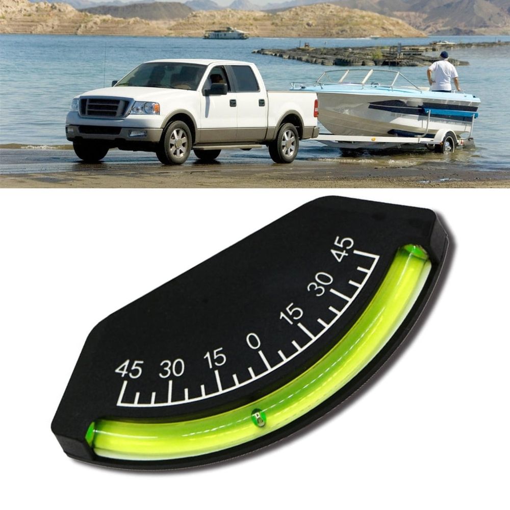 Shatterproof Marine Heel Angles Sailing Clinometer for Boats Provide Smooth and Accurate Tilt Measurement Tool