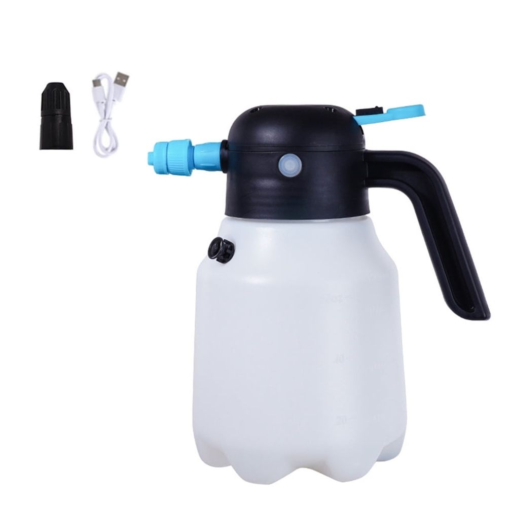 Cordless Foam Bottle Electric Foam Sprayer for Car Washing Garden Watering Home Cleaning 1.8L Handheld Tool