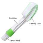 Microfiber Vent Duster Cleaning Brush Double Ended Air Conditioner Duster for Air Outlets Portable Car Interior Duster