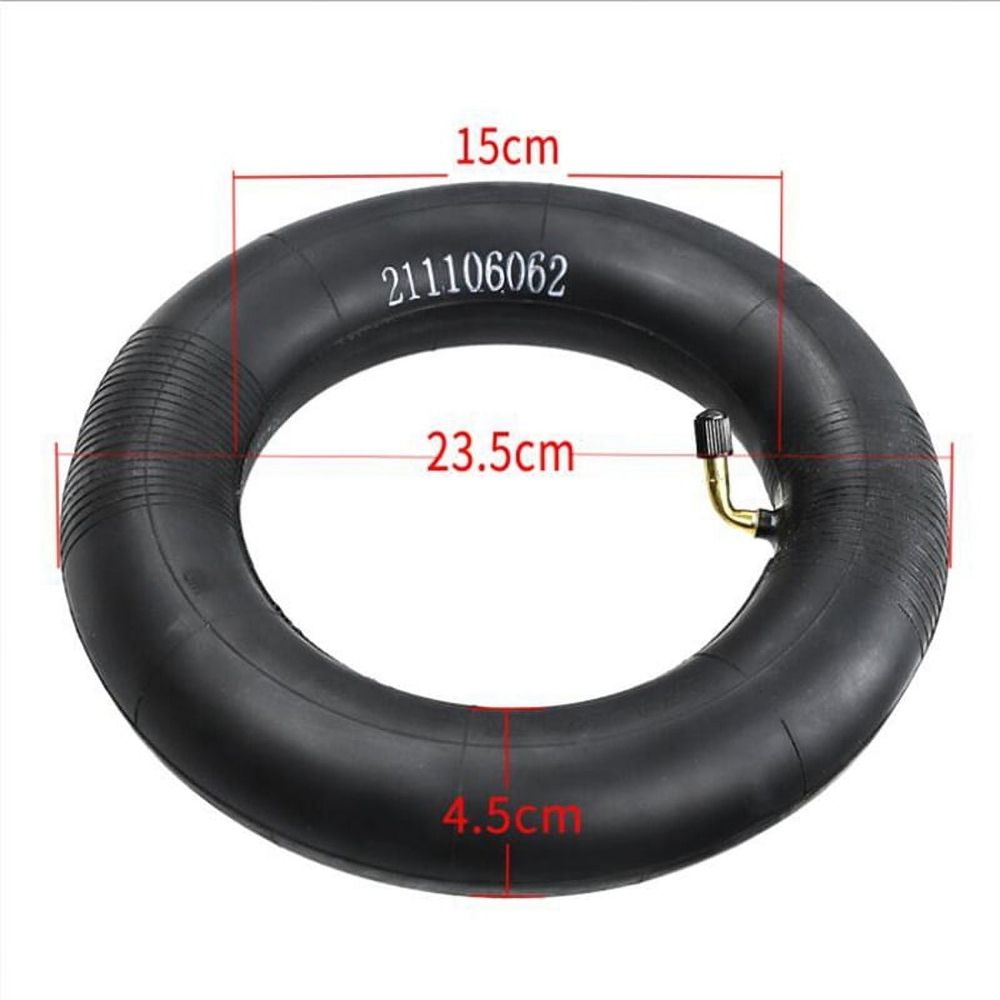 2Pcs Inner Tube Universal 10X2.5/10X2.75 Tube Innertube with Bent Valve 45 Degree Valve for 10 Inch Electric Scooter