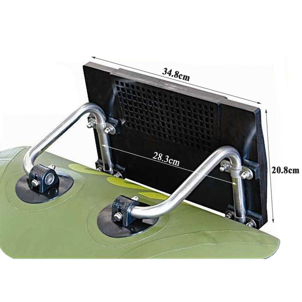 Black Metal Motor Mount for Kayak Marine Fishing - 1 Piece Kayak Accessory
