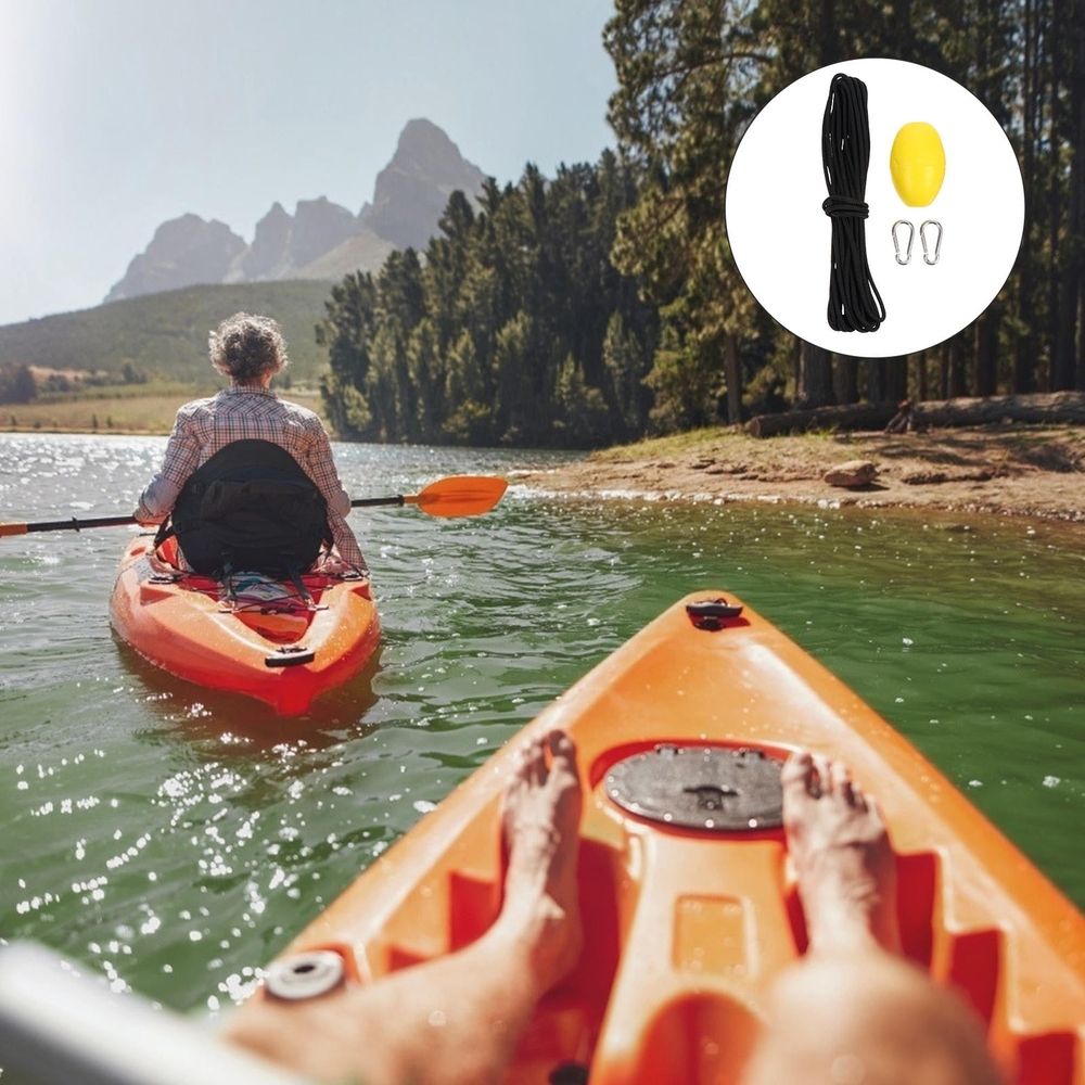Kayak Drift Anchor System with PVC Buoy - 1 Set for Kayaking and Fishing Stability