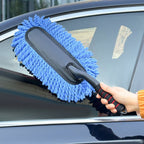 Car Wash Mop Soft Bristle Cleaning Tool Dusting Duster with Ergonomic Handle for Efficient Vehicle Interior and Exterior Cleaning
