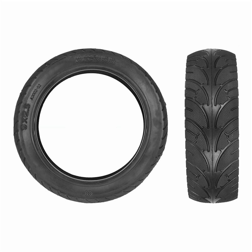 9x2.5 Tire Electric Scooter 9 Inch Thick Wear- Inflatable Tire Replacement Rubber Tire
