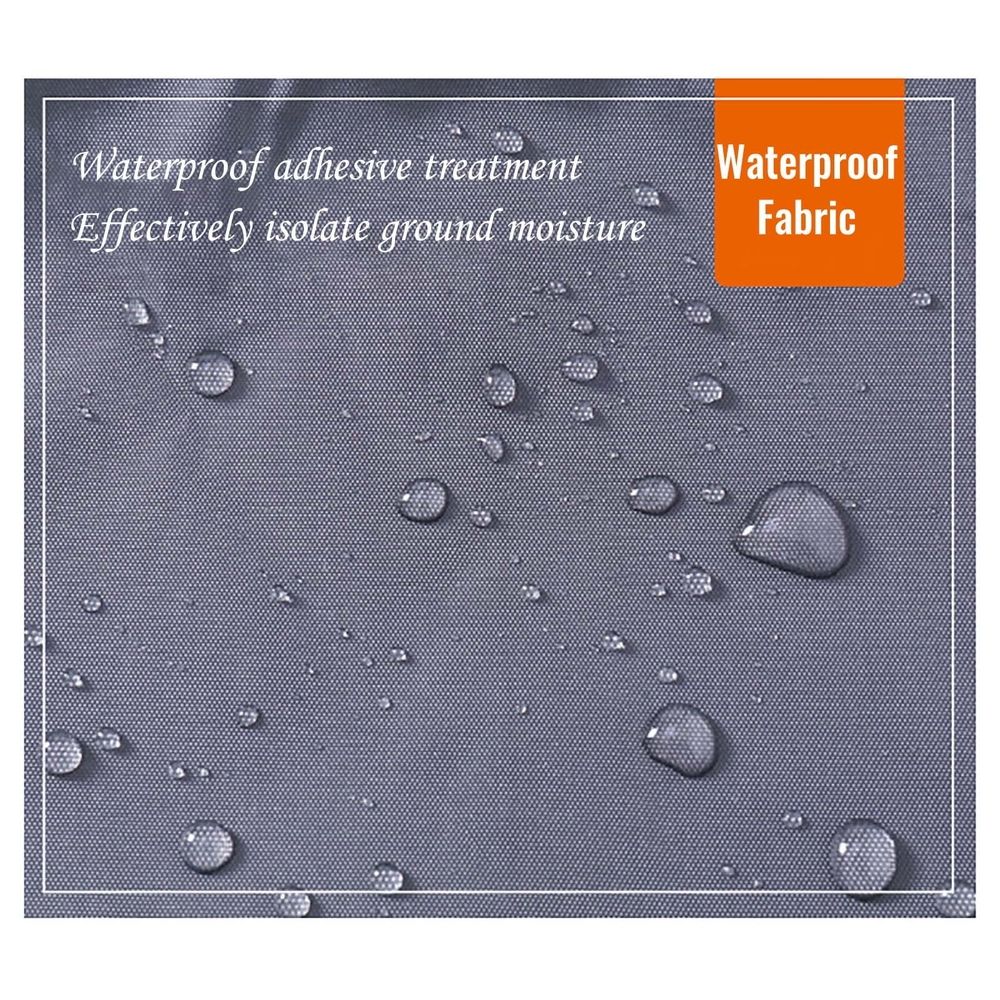 Outdoor Tent Mat | Thickened Waterproof Cloth | 82.67" x 70.86" Picnic Beach Mat | Multi-Purpose Sunshade & Camping Ground Cover | Portable with Drawstring Bag