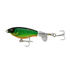 4pcs Top Water Fishing Lures Hooks,Lure for Freshwater or Saltwater, Floating Lures for Bass Catfish, Surface Wobble Bass Baits Teasers Fishing Gifts for Men