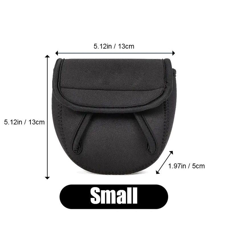 3pcs Spinning Reel Cover Storage Baitcasting Trolling Fishing Reel Protective Case Pouch Sleeve Gloves Fishing Bags  (S Fits:1000 2000 Spining Reel)