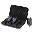 Fishing Bite Alarm Indicator Set LED Fishing Alarms 3 Extendable Aluminum Banksticks with Waterproof Tool Bag, Fishing Rods Set Bank Poles Set for catfishing