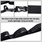 Campsite Storage Strap Tent Camping Tree Hanging Organizer with 19 Carabiner Hooks, Camping Set Travel & Outdoor Camping Gear