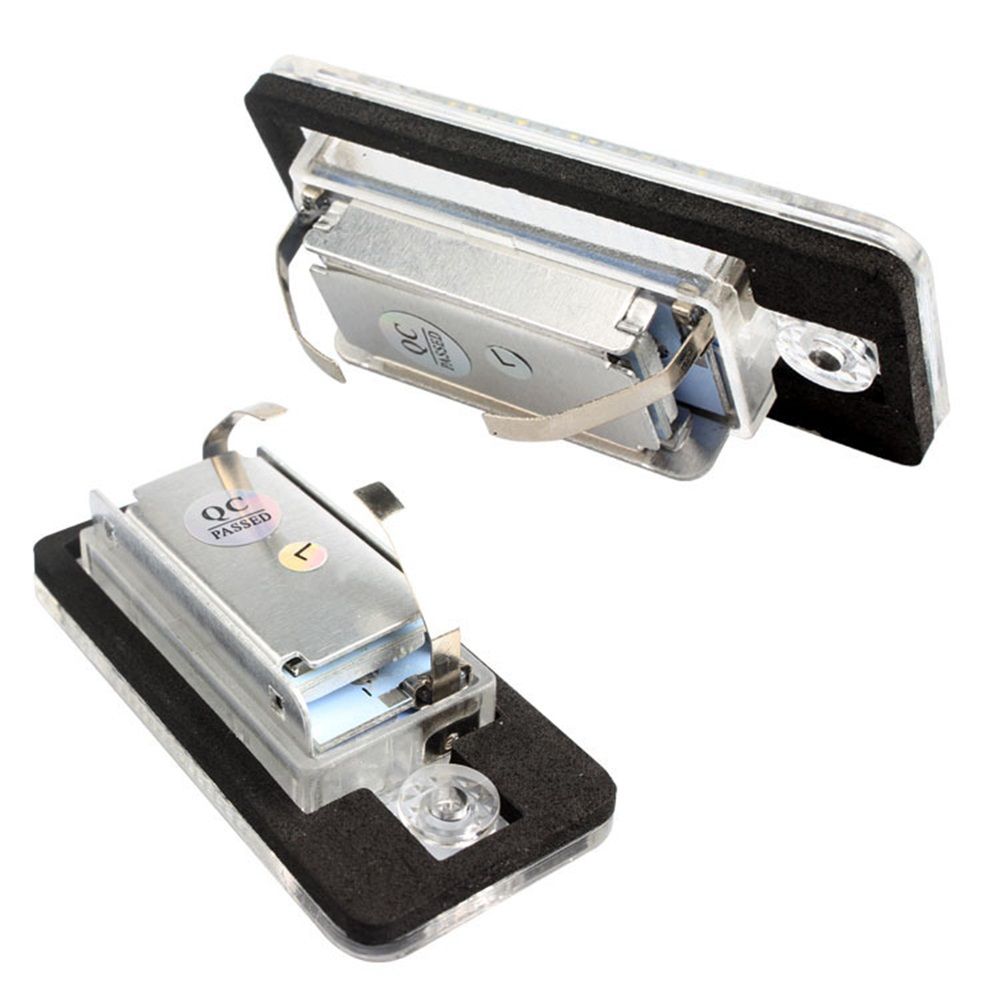License Plate Lights LED Tag Lamps for A3 S3 A4 S4 A6 S6 A8 S8 Q7 RS4 License Number Plate Lamps, 6500K Xenon White, 2 Packs