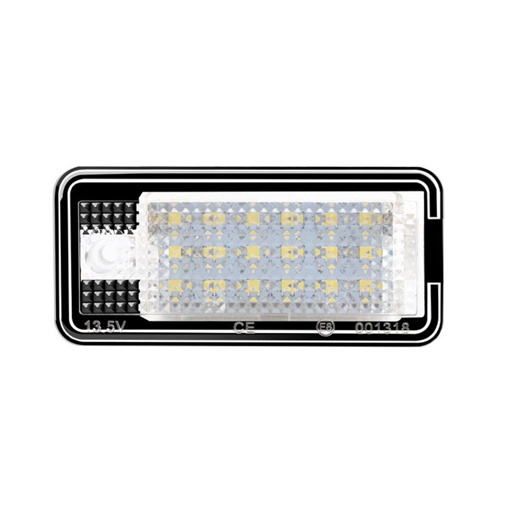 License Plate Lights LED Tag Lamps for A3 S3 A4 S4 A6 S6 A8 S8 Q7 RS4 License Number Plate Lamps, 6500K Xenon White, 2 Packs
