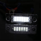 2pcs LED License Plate Light Car Number Lamp Replacement White Light License Plate LED Light, Extremely Bright Assembly