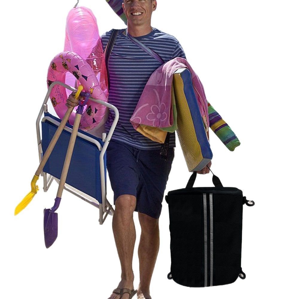 Deck Bag, Paddleboard Storage Bag for Kayaks, Surfboards, Stand-Up & Surfboard Accessories, Paddleboard Cooler organized with Swivel Hook Waterproof Zipper Pouch