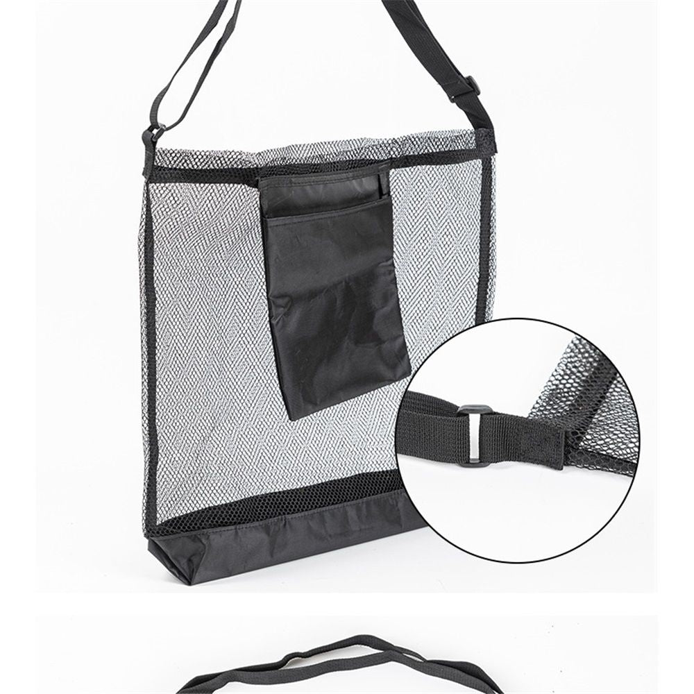 Mushroom Foraging Bag - Foraging Kit , Adjustable Shoulder Strap, Mushroom Basket with Smartphone Pocket - Mushroom Hunting Bag,(black)