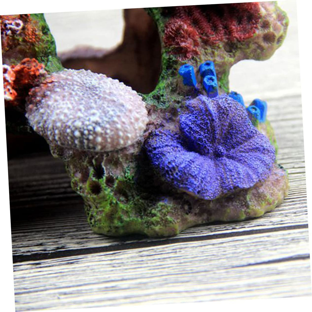 1pc Simulative Coral Reef Aquarium Decoration Fish Tank Ornament for Underwater Landscape and Design for Fish Shelter and Entertainment