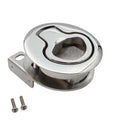 Boat Latches Marine Boat Latches Stainless Steel 2", 1Pcs Latch Hatch Round Pull Marine Boat Flush Pull Hatch Latch Suitable for Boats, Yachts, Car, Trailer