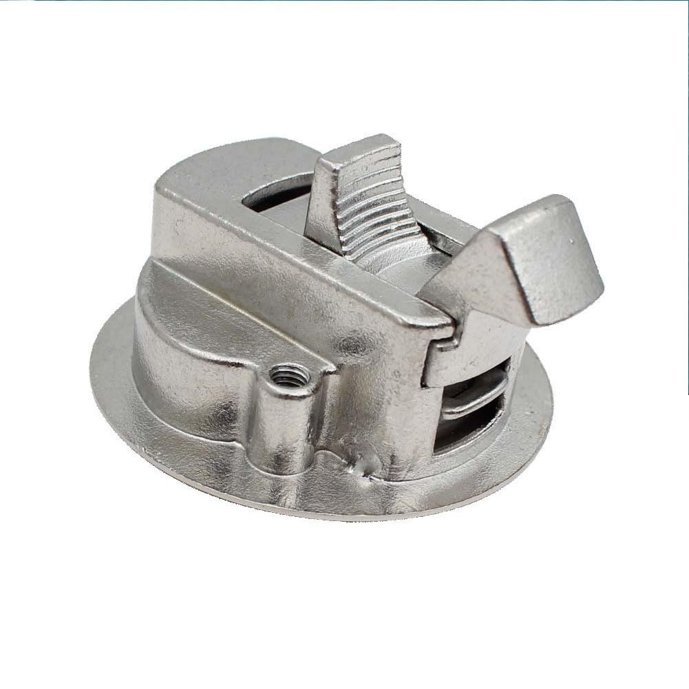 Boat Latches Marine Boat Latches Stainless Steel 2", 1Pcs Latch Hatch Round Pull Marine Boat Flush Pull Hatch Latch Suitable for Boats, Yachts, Car, Trailer